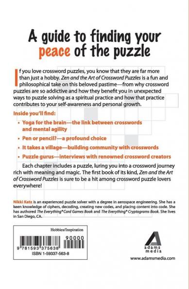 Zen And The Art Of Crossword Puzzles: A Journey Down And Across