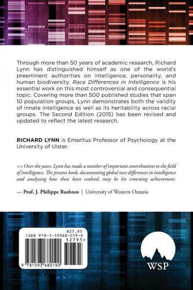Race Differences in Intelligence
