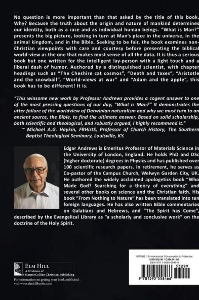 WHAT IS MAN?