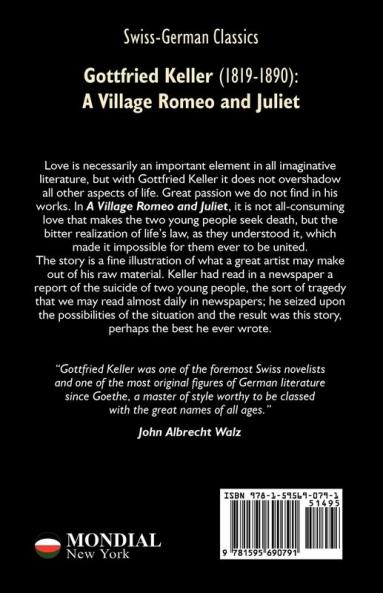 A Village Romeo and Juliet (Swiss-German Classics)
