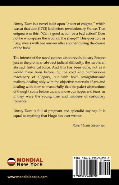 Ninety-Three: A Historical Novel