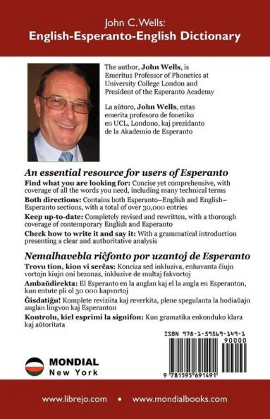 English-Esperanto-English Dictionary (2010 Edition)