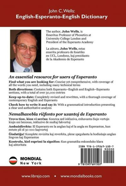English-Esperanto-English Dictionary (2010 Edition)