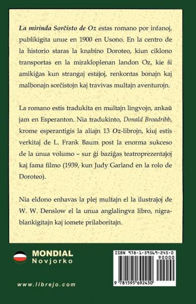 La Mirinda Sorchisto de Oz (Romantraduko Al Esperanto)