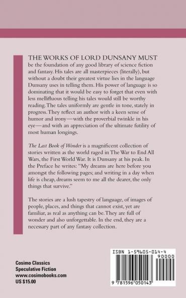 The Last Book of Wonder