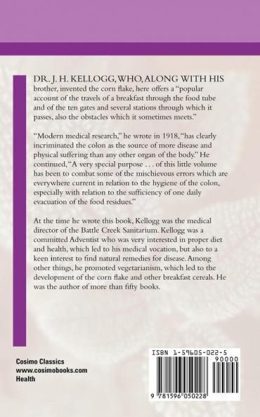 The Itinerary of a Breakfast (Cosimo Classics Health)