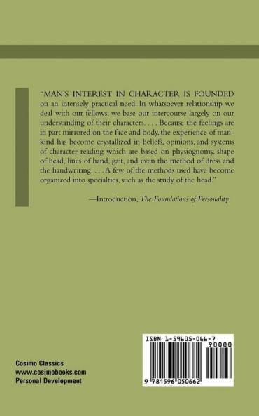 The Foundations of Personality