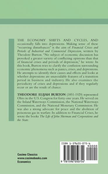 Financial Crises and Periods of Industrial and Commercial Depression