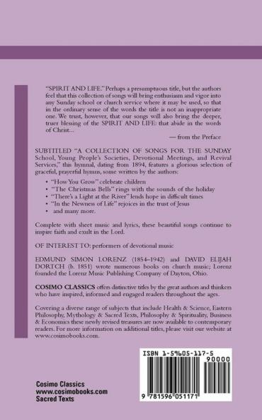 Spirit and Life: A Collection of Songs