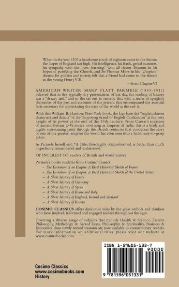 The Evolution of an Empire: A Brief Historical Sketch of England