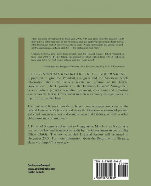 2004 Financial Report of the United States Government