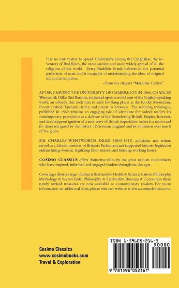 Greater Britain: A Record of Travel in English-Speaking Countries During 1866 and 1867 (Cosimo Classics Travel & Exploration)