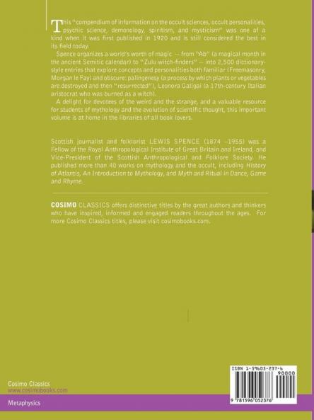 An Encyclopaedia of Occultism