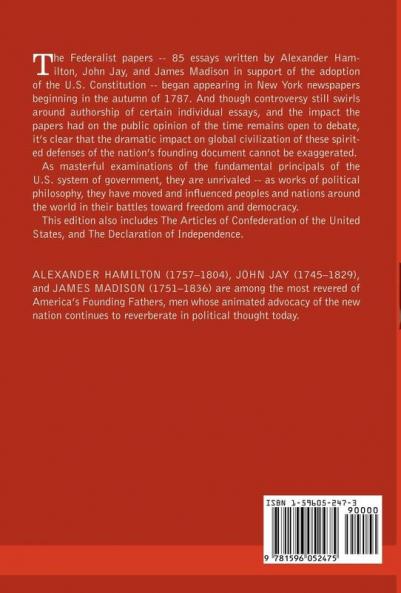 The Federalist Papers (Cosimo Classics History)