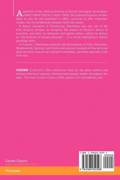 Types of Ethical Theory: Volume I