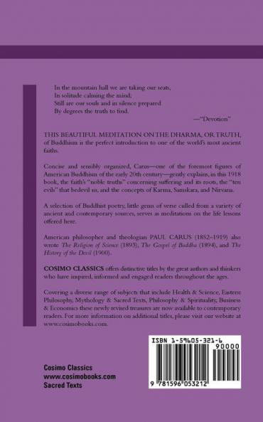 The Dharma: Or the Religion of Enlightenment: An Exploration of Buddhism