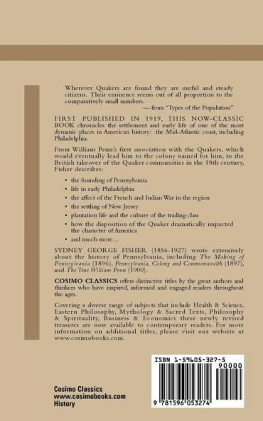 The Quaker Colonies: A Chronicle of the Proprietors of the Delaware