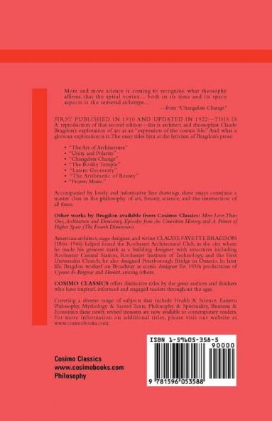 The Beautiful Necessity Seven Essays on Theosophy and Architecture