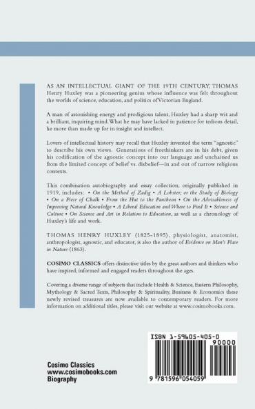 Huxley's Autobiography and Essays
