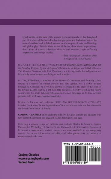 A Practical View of Preferred Christians (Cosimo Classics Sacred Texts)
