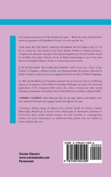Number in Scripture (Cosimo Classics Paranormal)