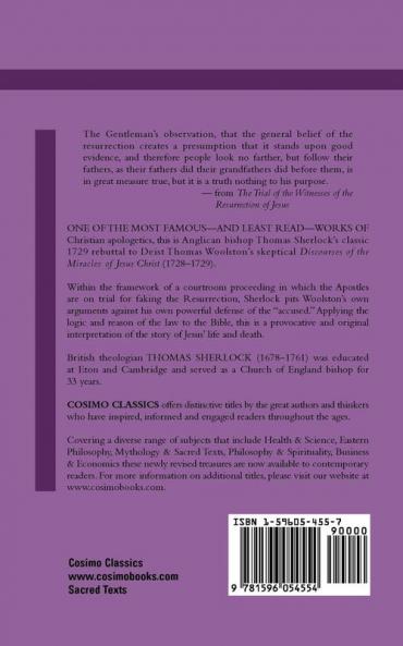 The Trial of the Witnesses of the Resurrection of Jesus