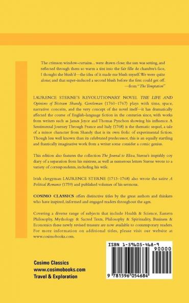 A Sentimental Journey Through France and Italy (Cosimo Classics Travel & Exploration)