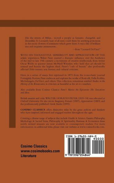 The Renaissance (Cosimo Classics Literature)