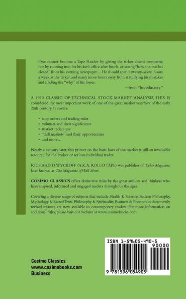 Studies in Tape Reading