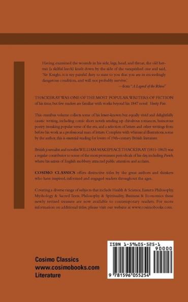 Burlesques from Cornhill to Grand Cairo Including Juvenilia