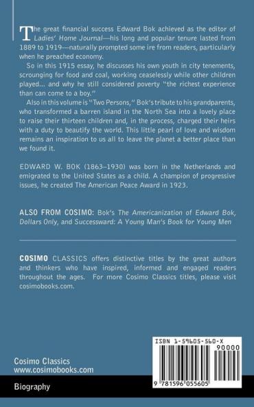 Why I Believe in Poverty Including Two Persons