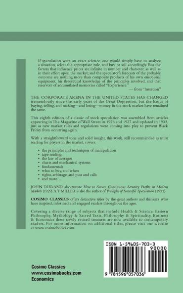 The Business of Trading in Stocks