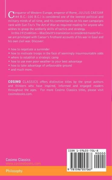 de Bello Gallico & Other Commentaries of Caius Julius Caesar