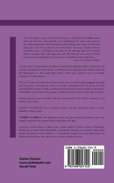The Religion of the Samurai: A Study of Zen Philosophy and Discipline in China and Japan
