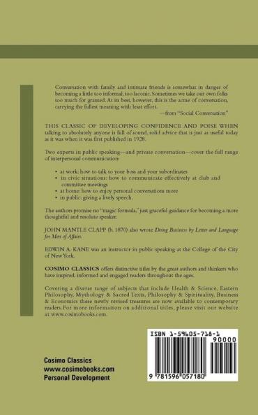 How to Talk: Meeting the Situations of Personal and Business Life and of Public Address