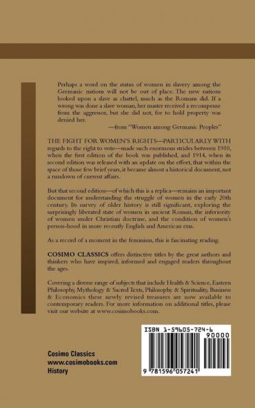 A Short History of Women's Rights (Cosimo Classics History)