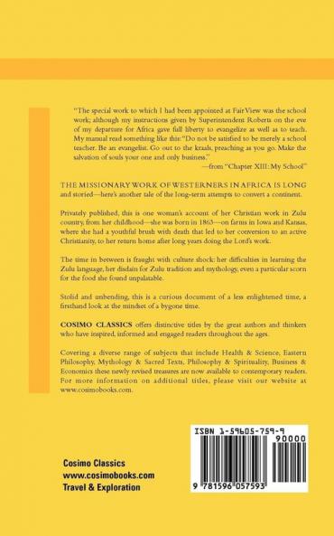 Under the Southern Cross: Or a Woman's Life Work for Africa