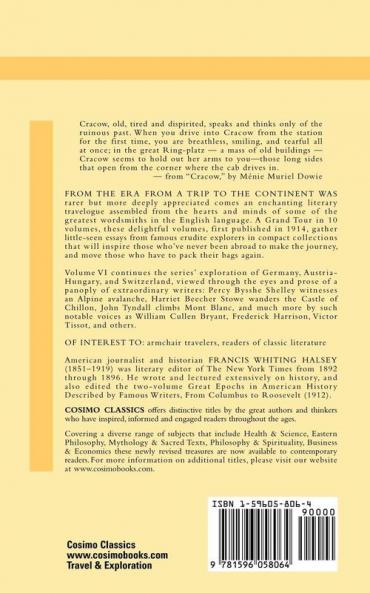 Seeing Europe with Famous Authors: Volume VI - Germany Austria-Hungary and Switzerland-Part Two