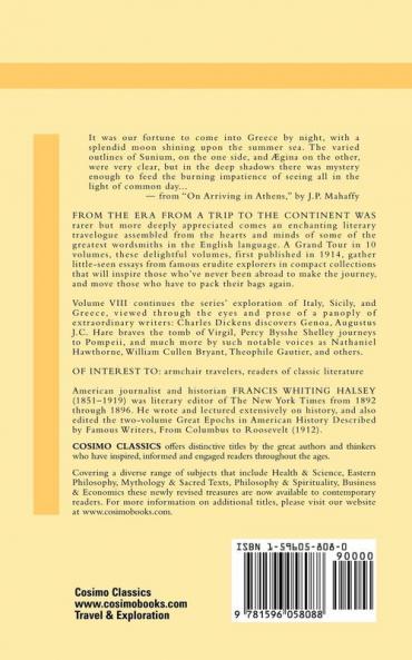 Seeing Europe with Famous Authors: Volume VIII - Italy Sicily and Greece-Part Two