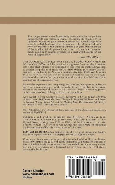 America and the World War