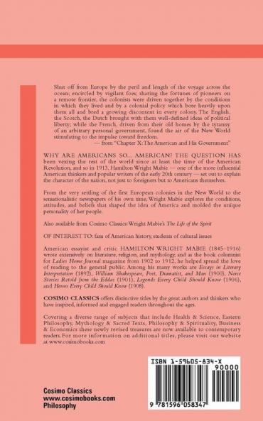 American Ideals: Character and Life