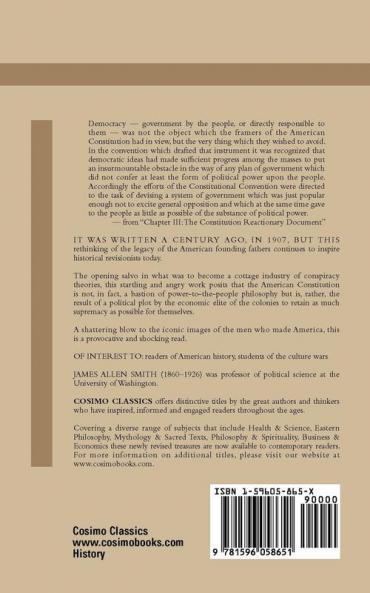 The Spirit of American Government (Cosimo Classics History)