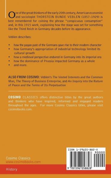 Imperial Germany and the Industrial Revolution (Cosimo Classics History)