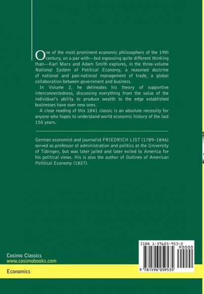 National System of Political Economy - Volume 2: The Theory
