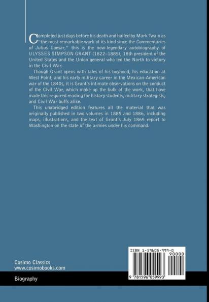Personal Memoirs of Ulysses S. Grant