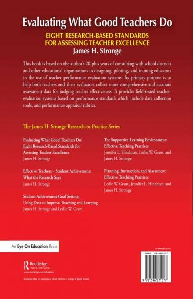Evaluating What Good Teachers Do