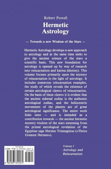 Hermetic Astrology: Vol. 1