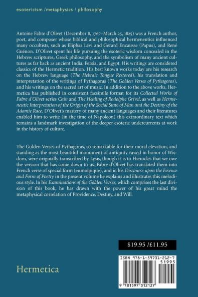 The Golden Verses of Pythagoras