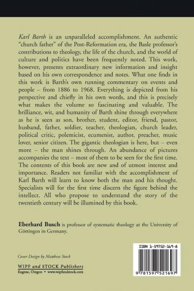 Karl Barth: His Life from Letters and Autobiographical Texts