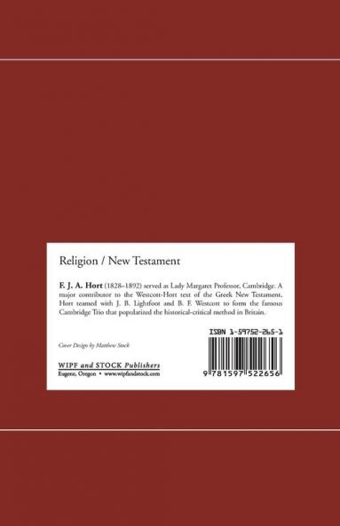 The First Epistle of St. Peter I.1-II. 17: The Greek Text with Introductory Lecture Commentary and Additional Notes